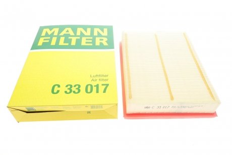 Повітряний фільтр MANN-FILTER C 33 017