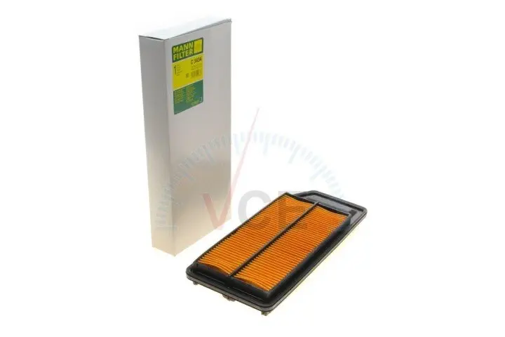 Фото 1 - Фильтр воздушный двигателя MANN-FILTER C 3434 Фильтр воздушный двигателя MANN-FILTER C 3434 (фото 1)