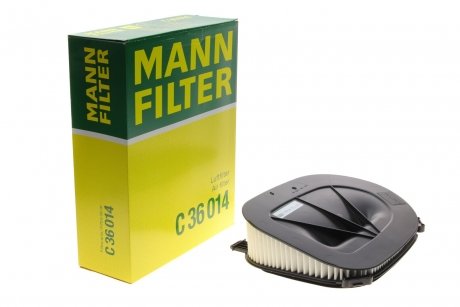 Фільтр повітряний двигун MANN-FILTER C 36 014 (фото 1)