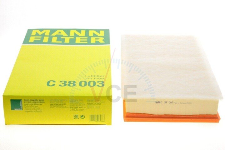 Повітряний фільтр MANN-FILTER C 38 003 (фото 1)