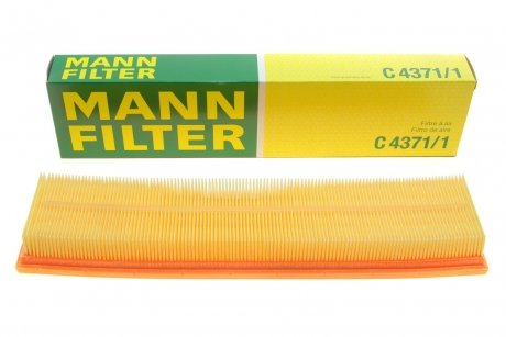 Фільтр повітряний двигун MANN-FILTER C 4371/1 (фото 1)