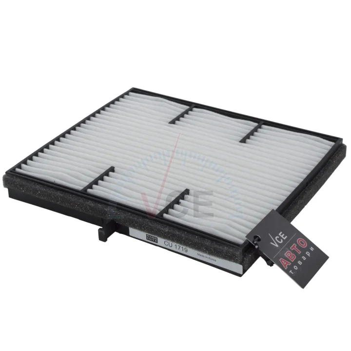 Фільтр, повітря у внутрішньому просторі MANN-FILTER CU 1719 (фото 1)