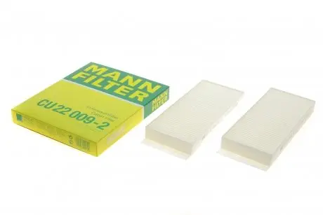 Фильтр, воздух во внутреннем пространстве MANN-FILTER CU 22 009-2