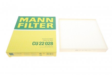 Фільтр, повітря у внутрішньому просторі MANN-FILTER CU 22 028
