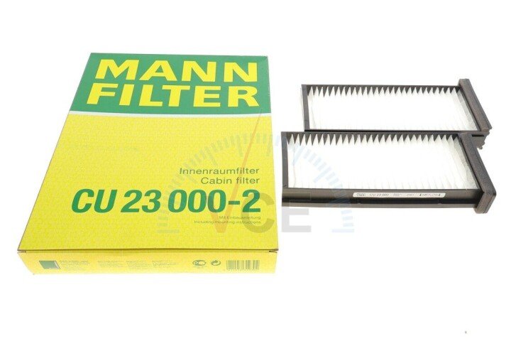 Фільтр повітряний кондиціонера (салону) MANN-FILTER CU 23 000-2 (фото 1)