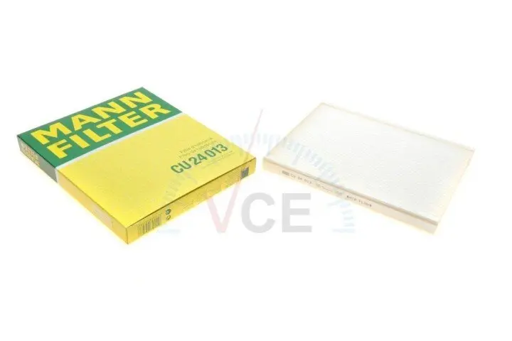 Фильтр, воздух во внутреннем пространстве MANN-FILTER CU 24 013 (фото 1)