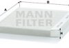 Фильтр, воздух во внутреннем пространстве MANN-FILTER CU 2422 (фото 3)