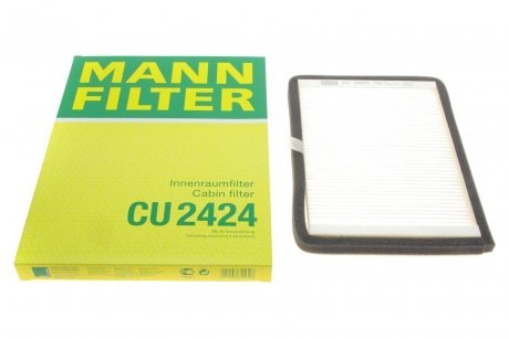 Фильтр, воздух во внутреннем пространстве MANN-FILTER CU 2424 (фото 1)