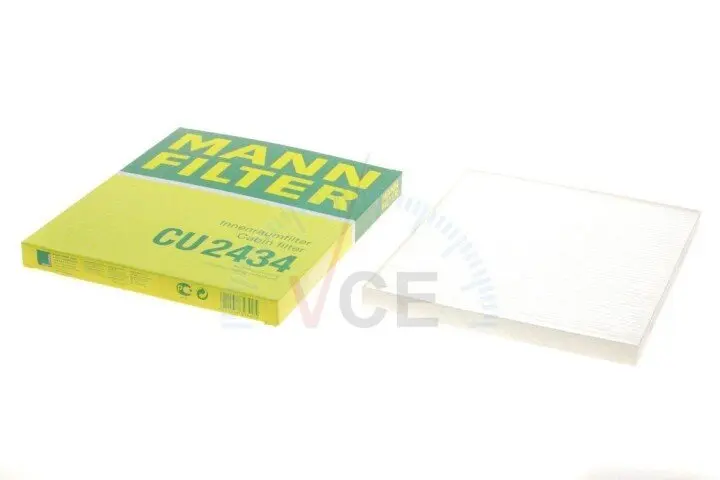 Фильтр, воздух во внутреннем пространстве MANN-FILTER CU 2434 (фото 1)