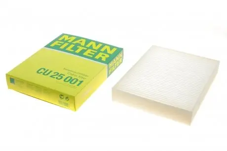 Фильтр, воздух во внутреннем пространстве MANN-FILTER CU 25 001