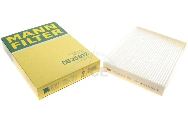 Фильтр, воздух во внутреннем пространстве MANN-FILTER CU 25 012 (фото 1)