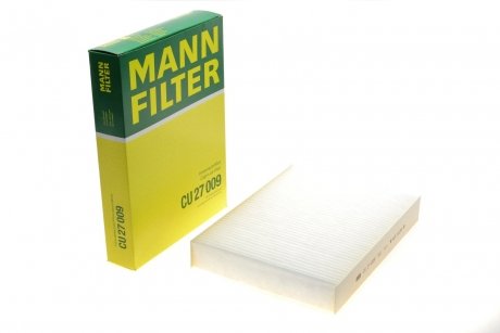 Фильтр, воздух во внутреннем пространстве MANN-FILTER CU 27 009