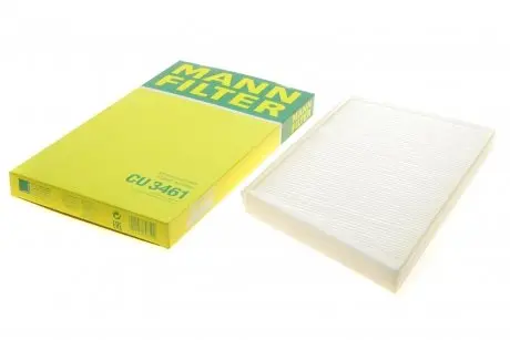 Фильтр, воздух во внутреннем пространстве MANN-FILTER CU 3461