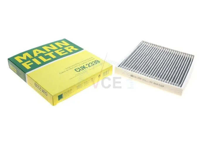 Фото 1 - Фільтр, повітря у внутрішньому просторі MANN-FILTER CUK 2339 Фільтр, повітря у внутрішньому просторі MANN-FILTER CUK 2339 (фото 1)