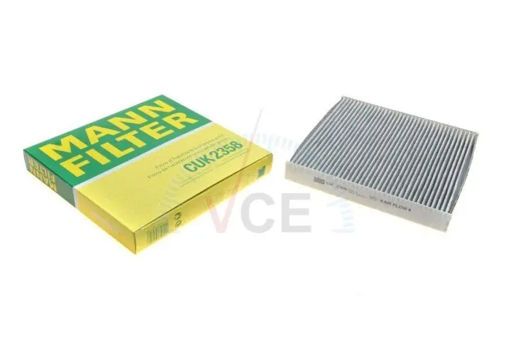 Фильтр, воздух во внутреннем пространстве MANN-FILTER CUK 2358 (фото 1)