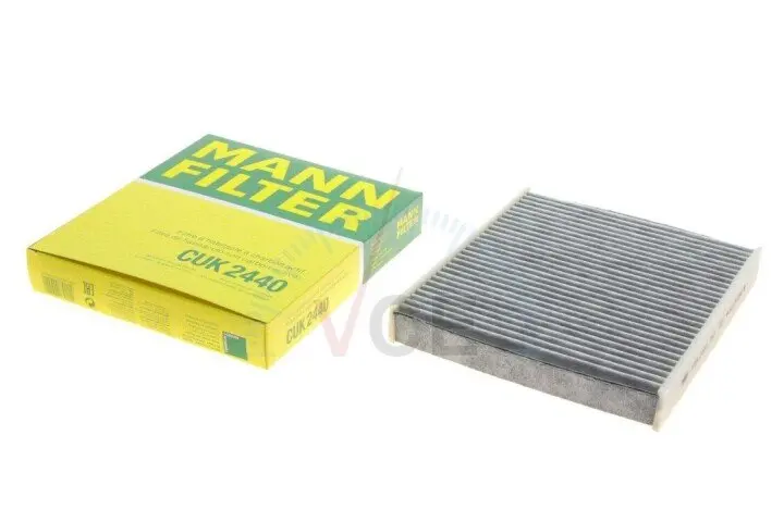 Фільтр, повітря у внутрішньому просторі MANN-FILTER CUK 2440 (фото 1)