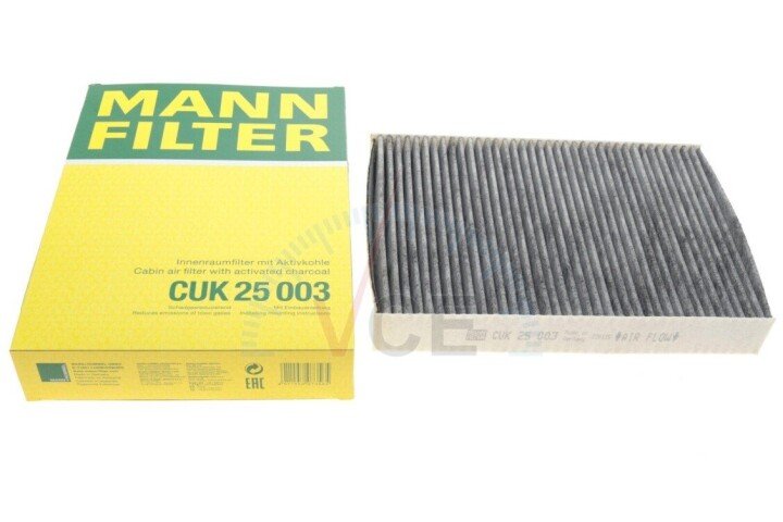 Фильтр, воздух во внутреннем пространстве MANN-FILTER CUK 25 003 (фото 1)