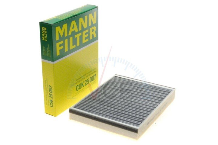 Фільтр вугільний повітряний кондиціонер (салона) MANN-FILTER CUK 25 007 (фото 1)