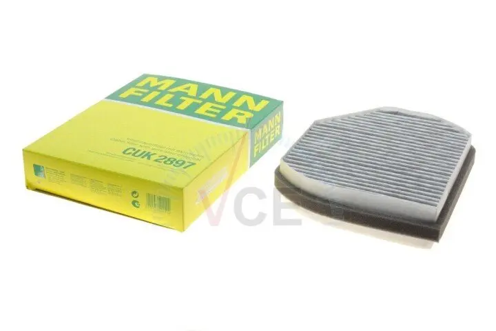 Фото 1 - Фильтр, воздух во внутреннем пространстве MANN-FILTER CUK 2897 Фильтр, воздух во внутреннем пространстве MANN-FILTER CUK 2897 (фото 1)