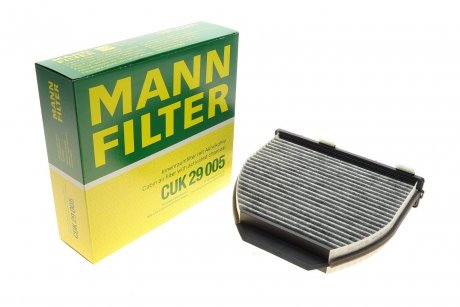 Фільтр повітряний кондиціонера вугільний (салона) MANN-FILTER CUK 29 005