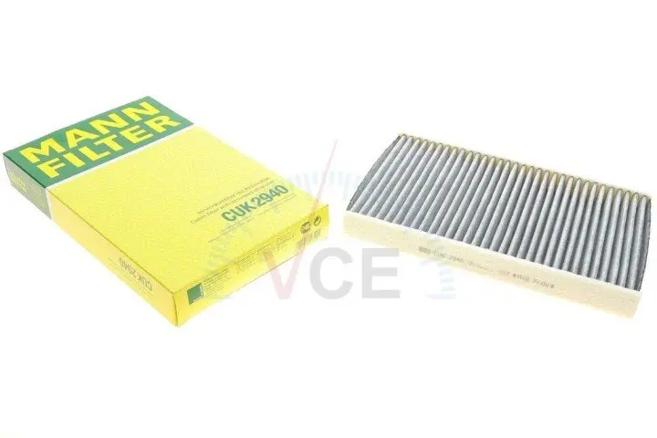 Фильтр, воздух во внутреннем пространстве MANN-FILTER CUK 2940 (фото 1)