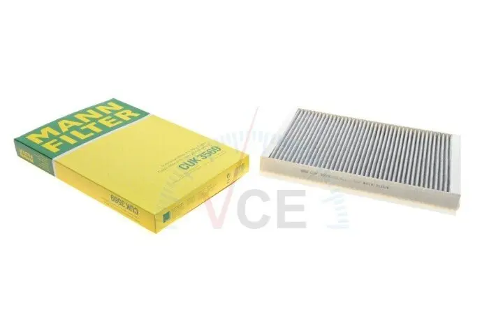 Фільтр, повітря у внутрішньому просторі MANN-FILTER CUK 3569 (фото 1)