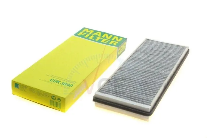 Фильтр, воздух во внутреннем пространстве MANN-FILTER CUK 3840 (фото 1)