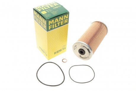 Масляный фильтр MANN-FILTER H 829/1 x (фото 1)