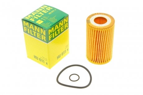 Масляний фільтр MANN-FILTER HU 611 x (фото 1)