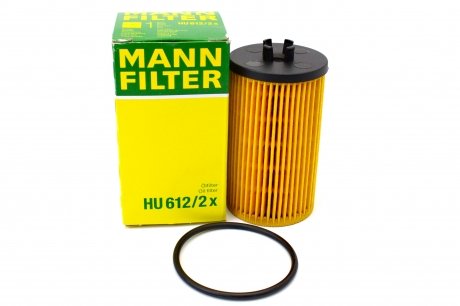 Фільтруючий елемент масляного фільтра MANN-FILTER HU 612/2 x