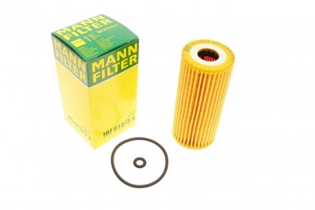 Масляный фильтр MANN-FILTER HU 615/3 x (фото 1)