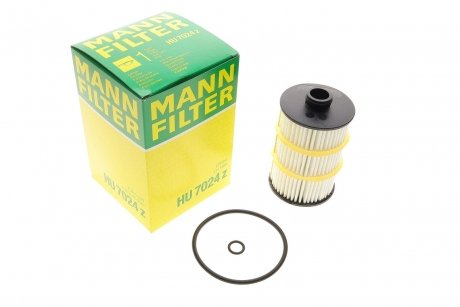 Масляний фільтр MANN-FILTER HU 7024 z