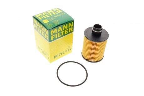 Фильтрующий элемент фильтра масла MANN-FILTER HU 712/11 x (фото 1)