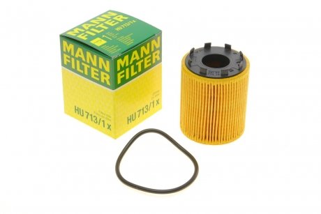 Масляный фильтр MANN-FILTER HU 713/1 x (фото 1)