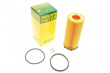 Фільтр олії MANN-FILTER HU 720/3 x