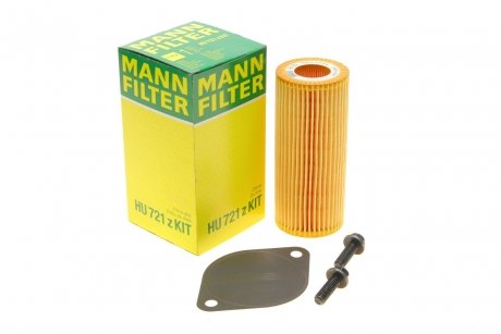 Гідрофільтр, автоматична коробка передач MANN-FILTER HU 721 z KIT