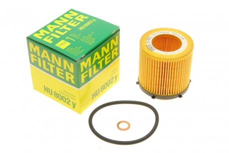 Масляний фільтр MANN-FILTER HU 8002 y