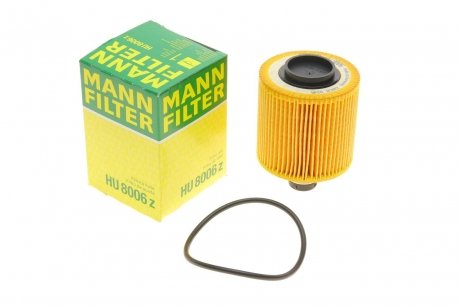 Масляний фільтр MANN-FILTER HU 8006 z (фото 1)