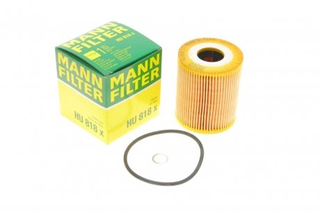 Масляний фільтр MANN-FILTER HU 818 x (фото 1)