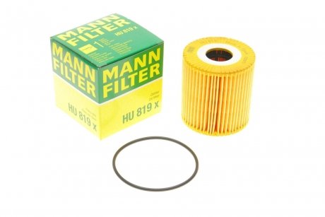 Масляный фильтр MANN-FILTER HU 819 x