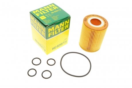 Масляный фильтр MANN-FILTER HU 820/1 y (фото 1)
