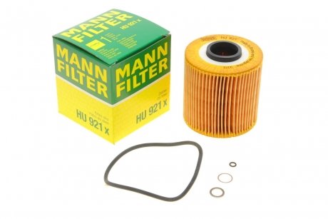 Масляный фильтр MANN-FILTER HU 921 x
