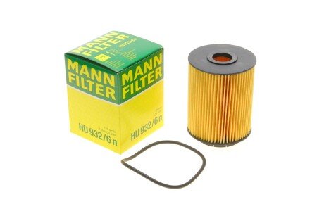 Масляный фильтр MANN-FILTER HU 932/6 n