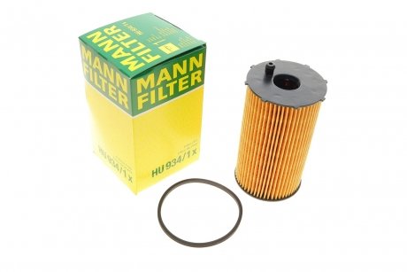 Фільтруючий елемент масляного фільтра MANN-FILTER HU 934/1 x