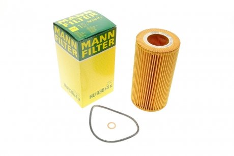 Фільтруючий елемент масляного фільтра MANN-FILTER HU 938/4 x (фото 1)