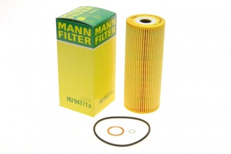 Масляний фільтр MANN-FILTER HU 947/1 x (фото 1)
