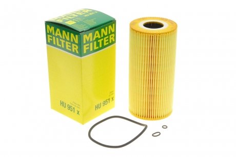 Масляный фильтр MANN-FILTER HU 951 x