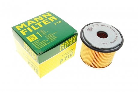 Топливний фільтр MANN-FILTER P 716 (фото 1)