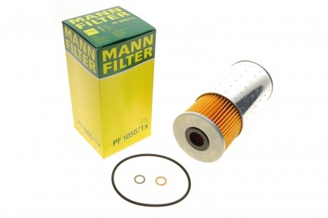 Масляний фільтр MANN-FILTER PF 1055/1 x (фото 1)