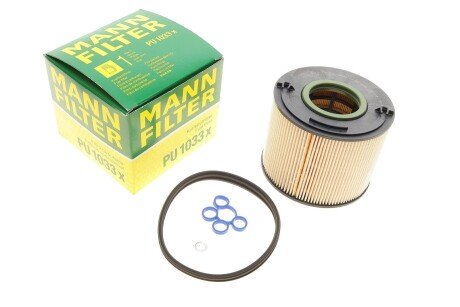 Фильтрующий элемент топливного фильтра MANN-FILTER PU 1033 x